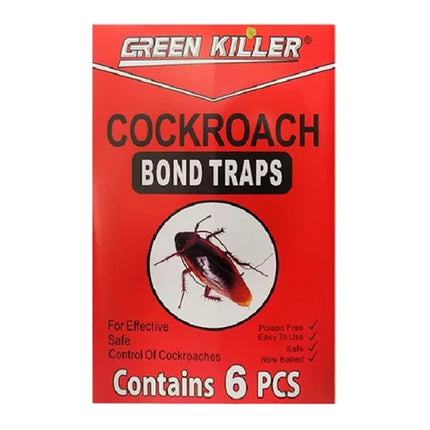 Trampa Pegamento Adhesiva Cucarachas Insectos X 6 Unidades