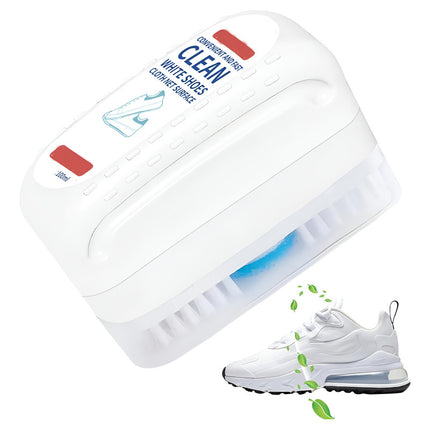 Cepillo Limpiador De Calzado  Potente  Limpiador  2 En 1 Blanco