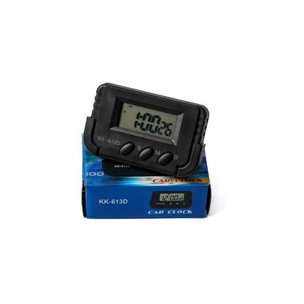 Reloj Para Auto Con Soporte A Pila Medidas 5 X 9 Cm