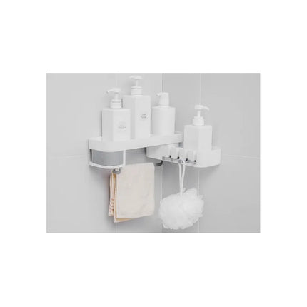 Esquinero Plegable De Baño Medidas Largo 34 X 27 Cm Alto 8 C