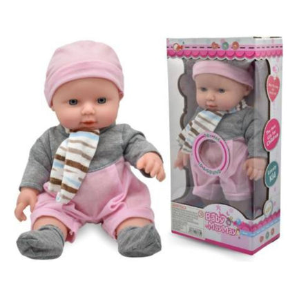 Muñeco Bebé Con Sonido 30cm