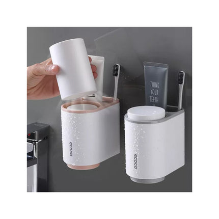 Porta Cepillo Con Vasos Magnéticos Ecoco E1905 X