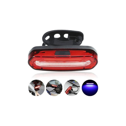 Luz Led Para Bicicleta Delantera O Trasera Recargable Usb Na