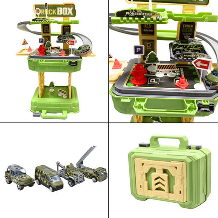 Juego Parking De Militar En Maleta