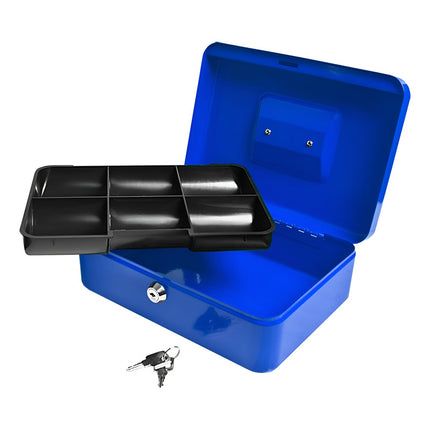 Caja Fuerte De Seguridad Metalica Mediana 20 X 16 X 9 Cm Varios