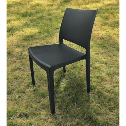 Silla Zafira De Plástico Forma Rectangular