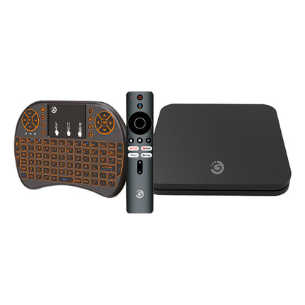 Tv Box Goldtech Quad 16gb 2gb 4k Con Mini Teclado Negro