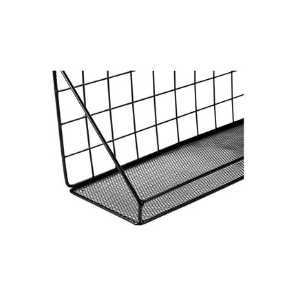 Organizador Metálico De Pared Con Adhesivo Tipo Escuadra