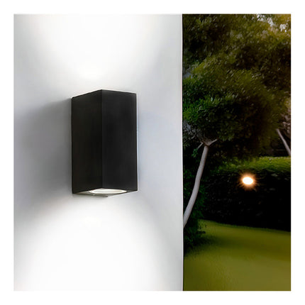 Aplique 6w Led Rectangular Dos Luces