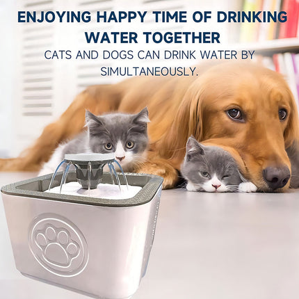 Fuente Bebedero Para Mascotas Agua Fresca Para Perro Y Gato