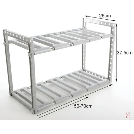 Estante Organizador Bajo Fregadero Sobre Mesada 2 Niveles