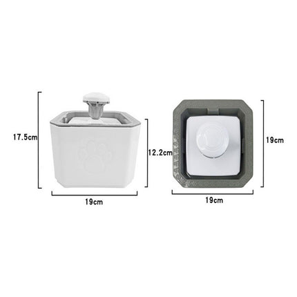 Fuente Bebedero Para Mascotas Agua Fresca Para Perro Y Gato