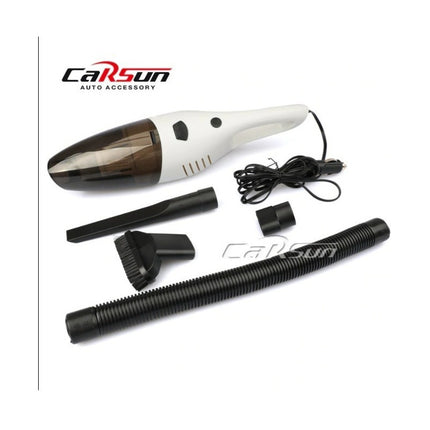 Aspiradora De Coche Dc 12v De Alta Potencia, 4000pa Blanco