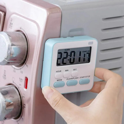 Timer Digital Con Reloj -js183/608e
