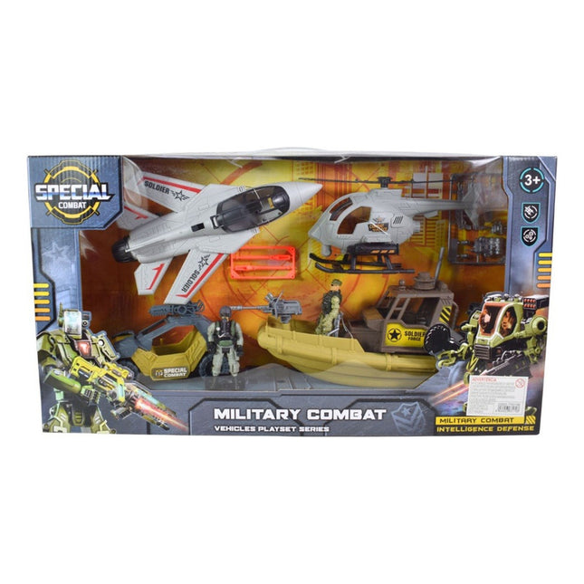 Set De Vehículos De Combate Juguete  Ty363179b V