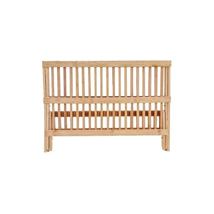 Escurridor Plegable De Bambú 2 Niveles Para Mesada Bambú