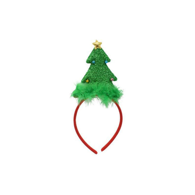 Vincha Tiara De Navidad 27x12cm Varios Modelos Ccm00806