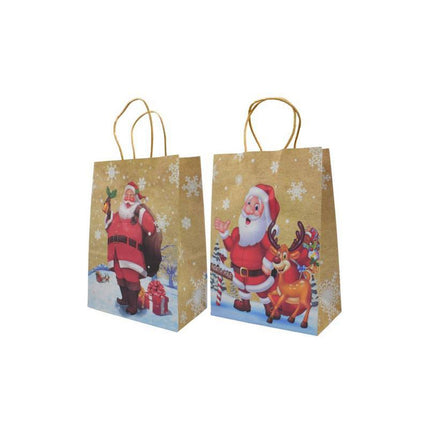 Bolsa De Papel De Navidad Para Regalos 25x33x12cm Ccm00647 V