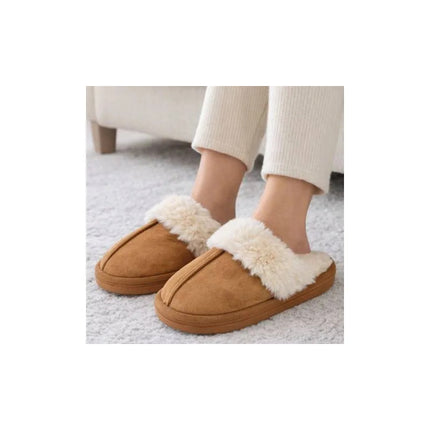 Pantuflas Forradas  Camel Cgs00732/3/4 Camel Pantufla Forrada Con Pelo Sintético 37