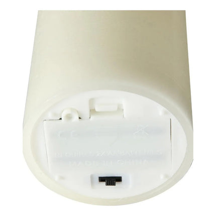 Vela Led De 15cm Imitación Llama Decoración A Pila Blanco
