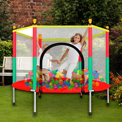 Cama Elástica Trampolín 183 Cobertor + Red Lo Ideal Kids V V