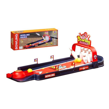 Mini Bowling Incluye Lanzador, Bolas Y Bolos V