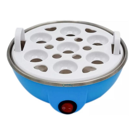 Hervidor Huevos Calentador Electrico X7 Huevos Vapor Premium Celeste