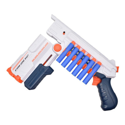 Pistola Con Lanzadores Doble Tiro Ty363024 Blanco