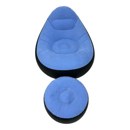 Sofa Inflable Con Apoya Pies X