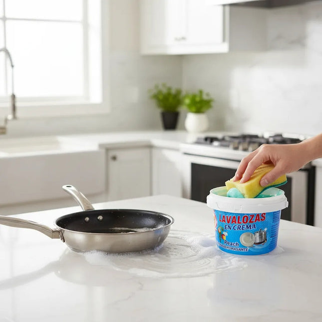 Pasta Anti-grasa Para Ollas Y Sartenes Desengrasante