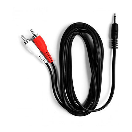 Cable  Spica A 2 Rca, O De Plug 3.5 A 2 Rca, 3 Metros