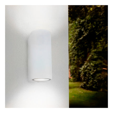 Aplique 6w Led Circular Dos Luces Blanco Lh-3464 Blanco