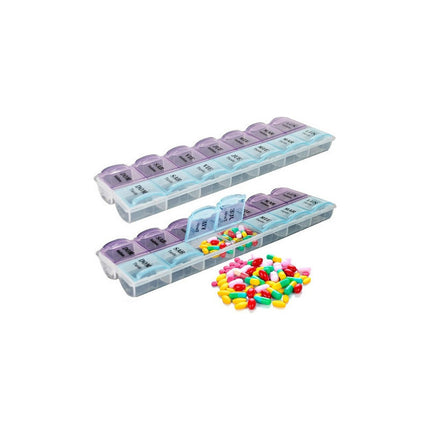 Pastillero Semanal  Dobles Mañana Y Tarde   N/a