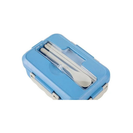 Lunchera Vianda Para Microondas Con Cubierto Varios
