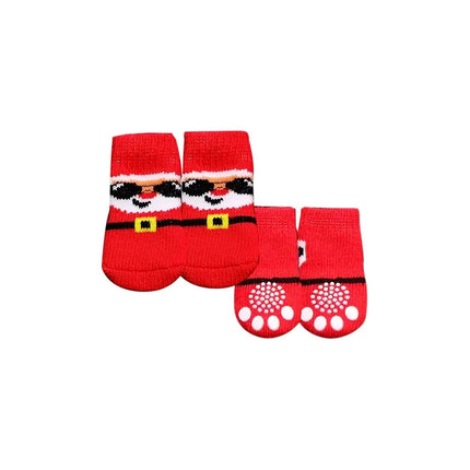 Medias Anti Deslizantes Perros Gatos - Talle L V