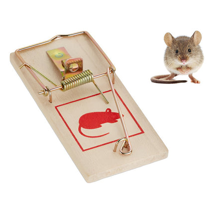 Trampa Rata  Ratones Madera Grande