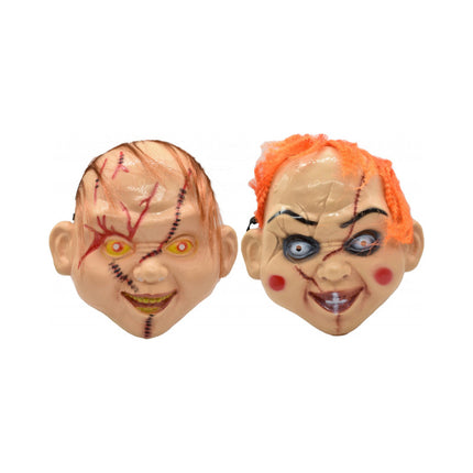 Máscara Para Halloween Chucky 23x21cm X