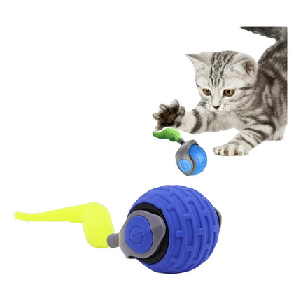 Pelota Interactiva Para Mascotas Azul Azul