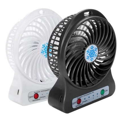 Mini Ventilador Recargable Usb 3 Velocidades  Varios