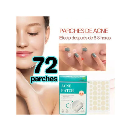 Parches Reductores De Acné 72pcs.