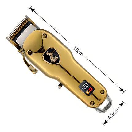 Cortadora Inalámbrica Kemei Km-2030 Dorada Profesional All M Dorado