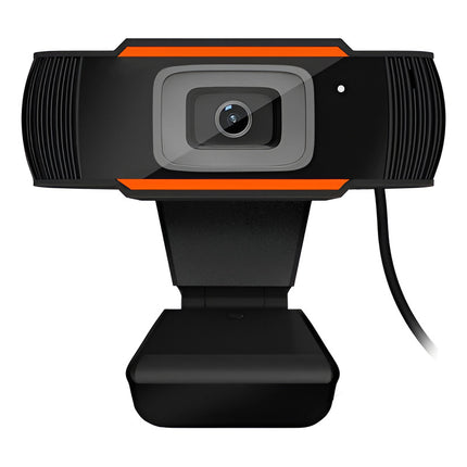 Camara Web Hd Usb Con Microfono  Negro