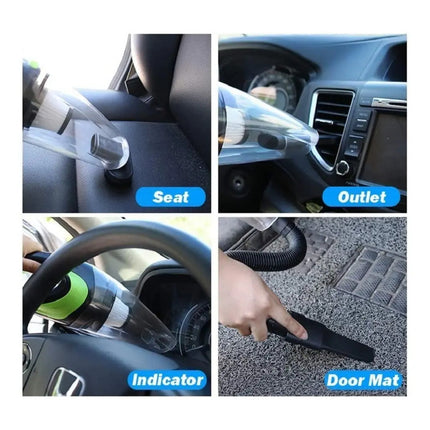 Aspiradora Auto Inalambrica Carga Usb 120 W Maxima Calidad Negro