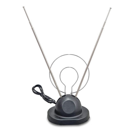 Antena Interna Tv Sintonizador Con Base Vhf / Uhf 60cms