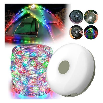 Guirnalda Luciernaga  Led Multicolor Usb Enrollable 8 Metro Multicolor Multicolor