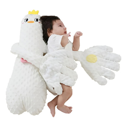 Peluche De Apego Almohada Peluche De Arrollo Control Remoto Blanco