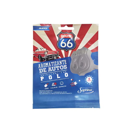 Aromatizador Para Auto Saphirus Route 66 Polo X2