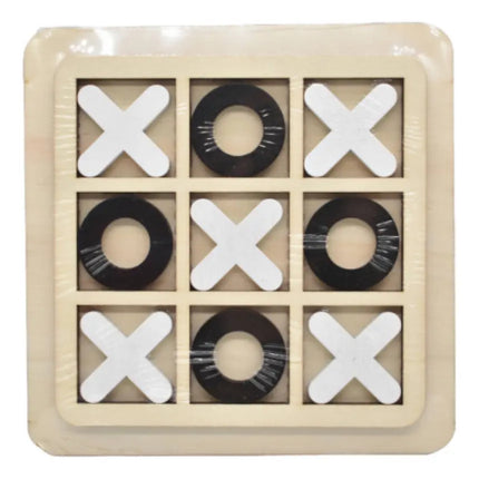 Juego De Madera Ta Te Ti 15x15cm