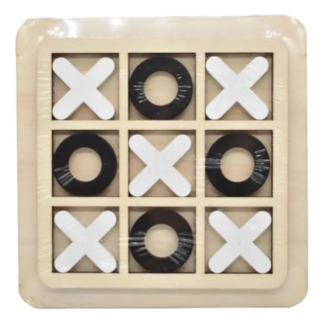 Juego De Madera Ta Te Ti 15x15cm