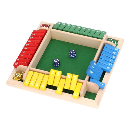 Shut The Box De Madera